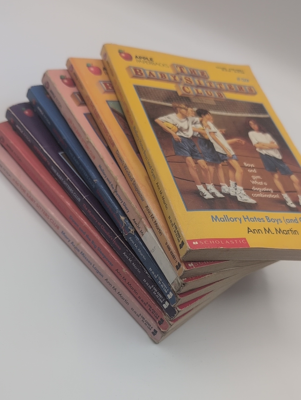 The Babysitters Club Set Of 7 Paperback Books